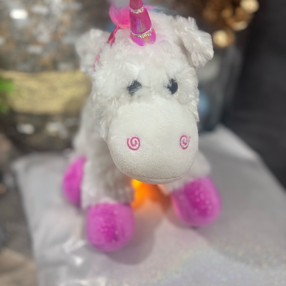 Petting Zoo Unicorn Plush – 10” |Excellent Condition
